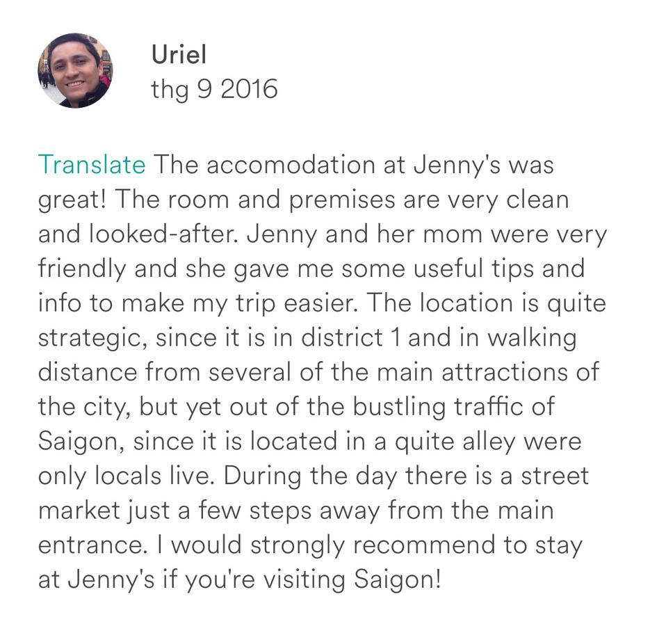 Jenny'S Place 1 Ho Chi Minh-stad Buitenkant foto